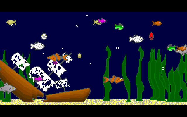 Pyro 2.01 for DOS - Fish