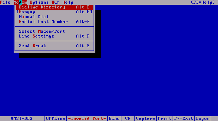 WordPerfect Works 1.0 - Communications