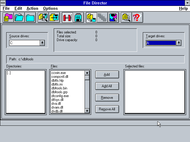 DoubleTools for DoubleSpace 1.0 - File Director